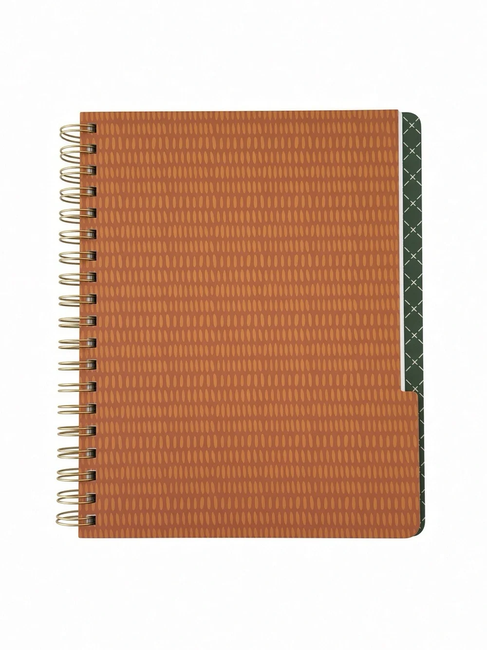 James Burke Everyday Notes 3-Subject Floral Spiral Notebook 8x10 Daisy NEW
